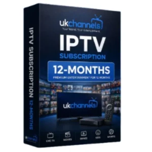12 Months IPTV Subscription UK - Best Price 2026